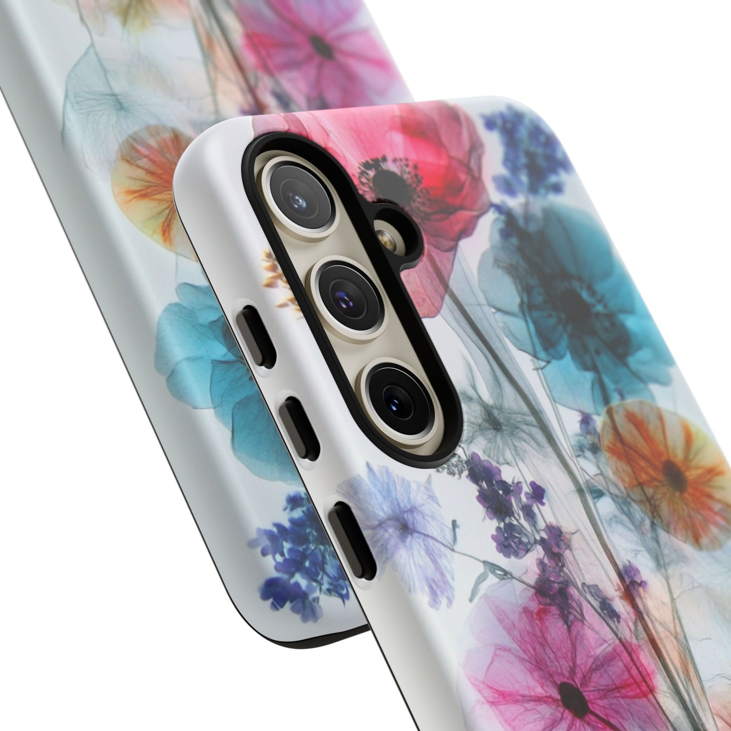 X-Ray Wildflower Phone Tough Cases, iPhone, Google Pixel, Samsung Galaxy