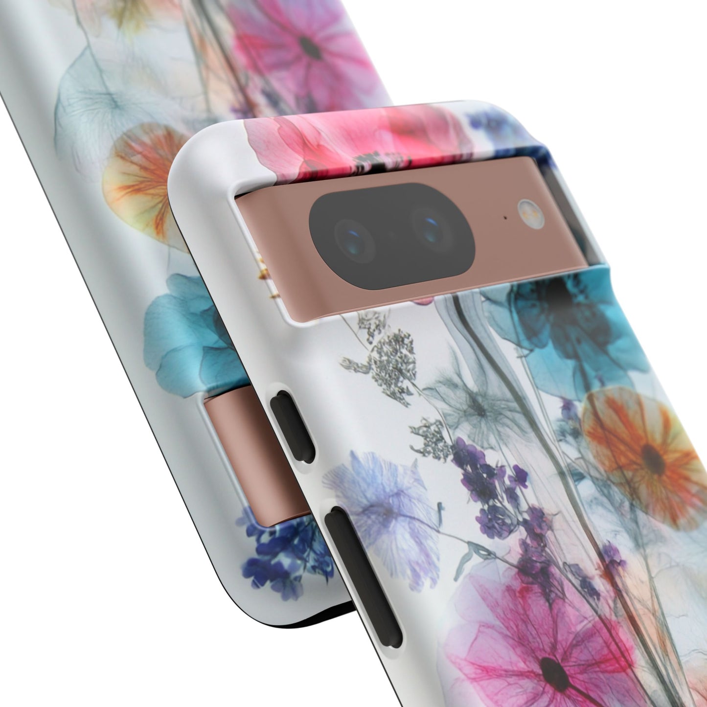 X-Ray Wildflower Phone Tough Cases, iPhone, Google Pixel, Samsung Galaxy