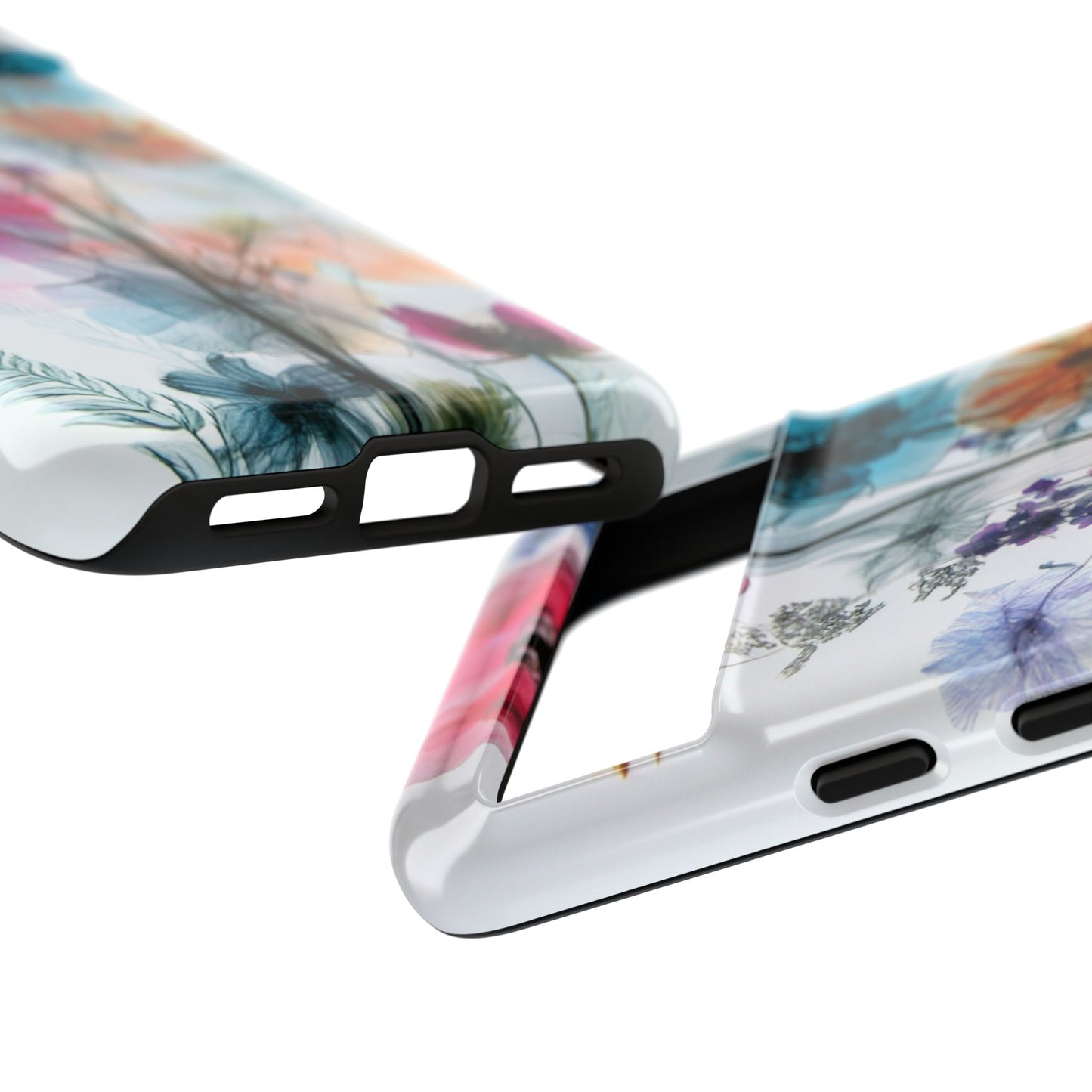 X-Ray Wildflower Phone Tough Cases, iPhone, Google Pixel, Samsung Galaxy