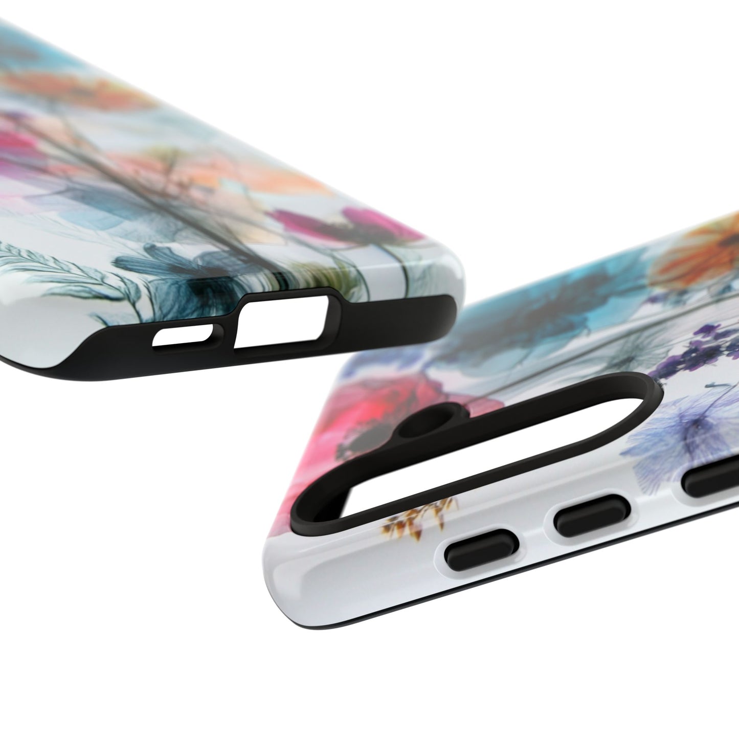 X-Ray Wildflower Phone Tough Cases, iPhone, Google Pixel, Samsung Galaxy