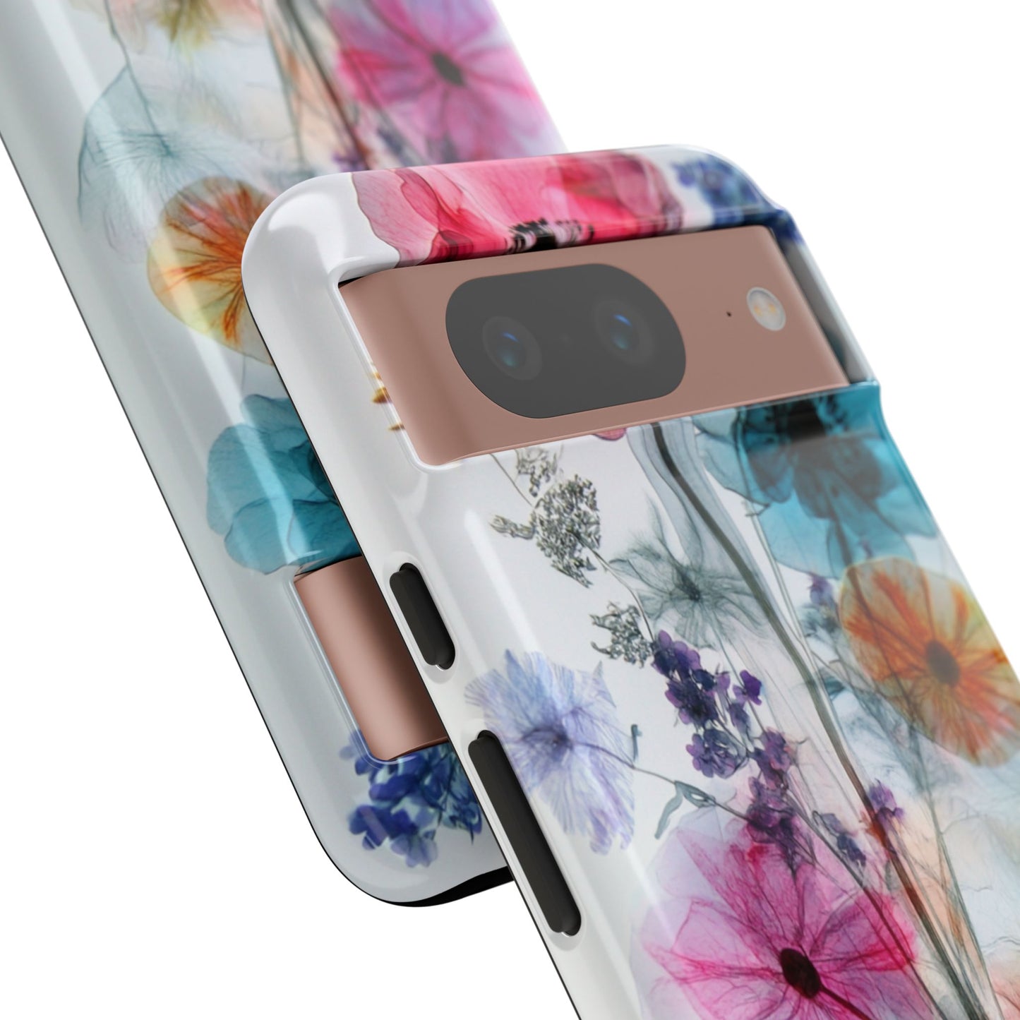 X-Ray Wildflower Phone Tough Cases, iPhone, Google Pixel, Samsung Galaxy