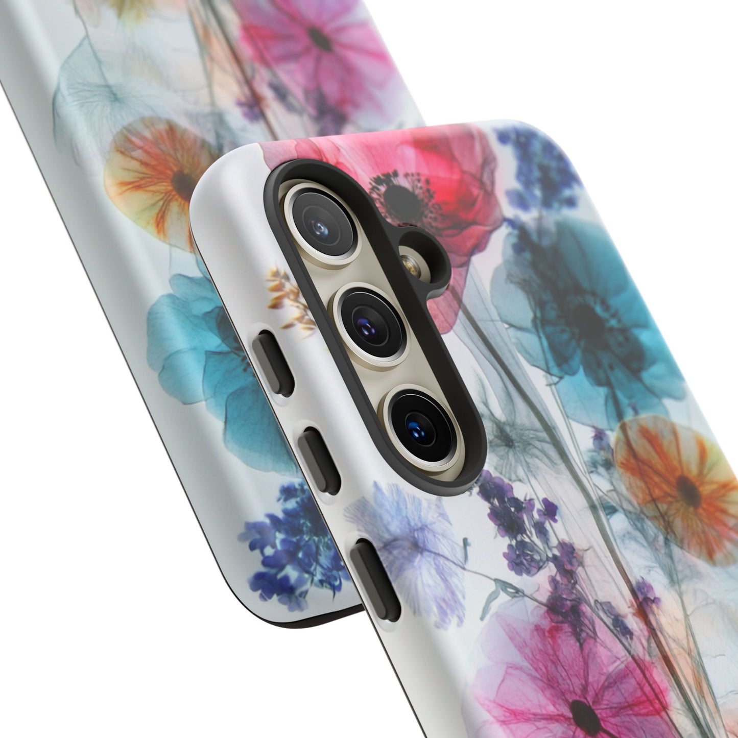 X-Ray Wildflower Phone Tough Cases, iPhone, Google Pixel, Samsung Galaxy