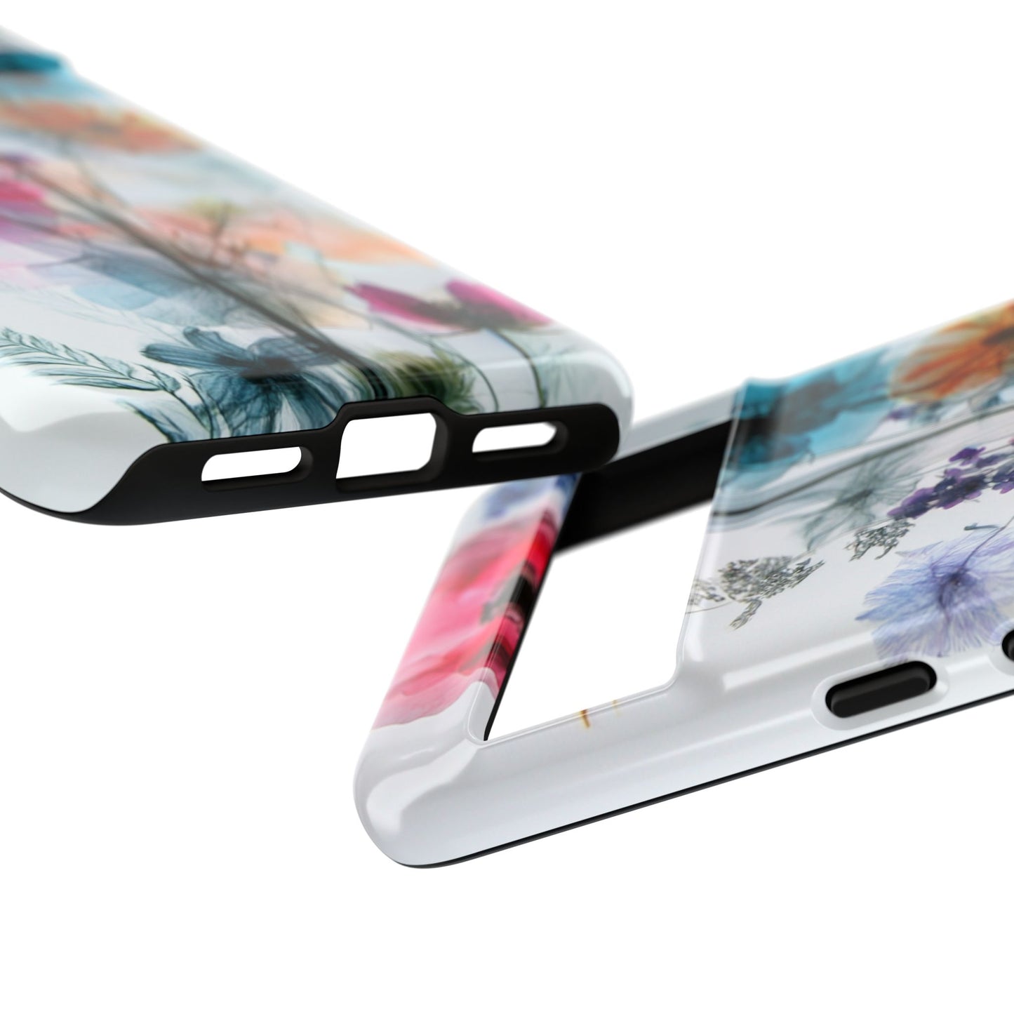 X-Ray Wildflower Phone Tough Cases, iPhone, Google Pixel, Samsung Galaxy