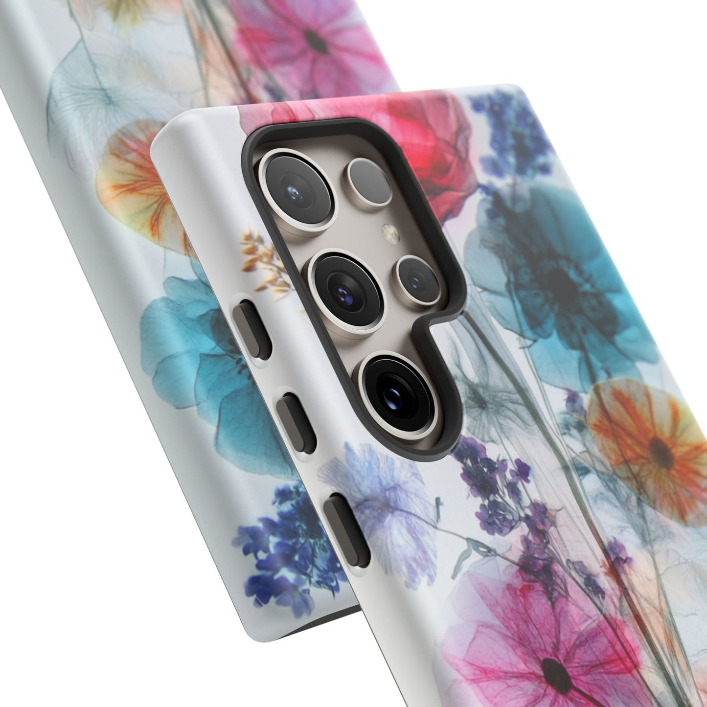 X-Ray Wildflower Phone Tough Cases, iPhone, Google Pixel, Samsung Galaxy