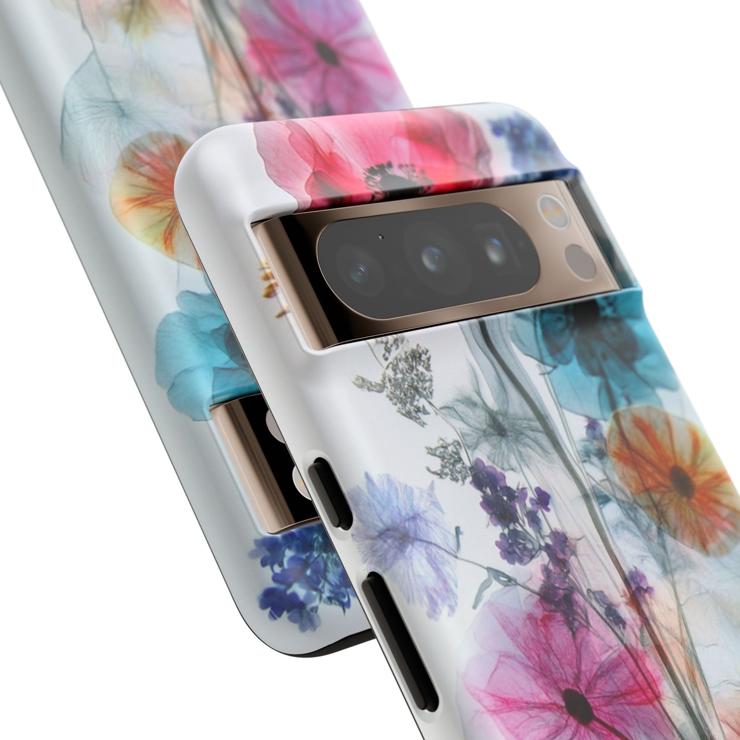 X-Ray Wildflower Phone Tough Cases, iPhone, Google Pixel, Samsung Galaxy