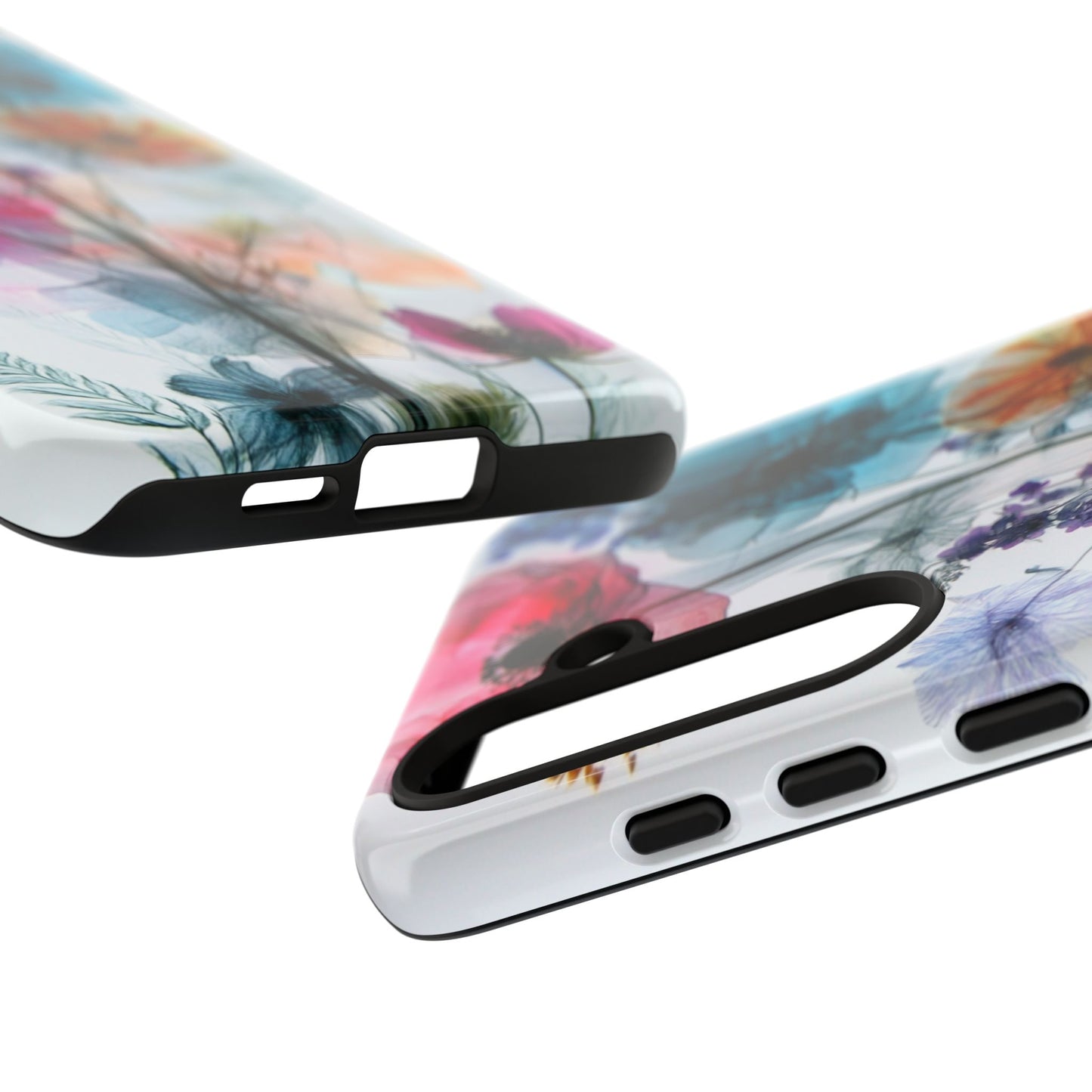 X-Ray Wildflower Phone Tough Cases, iPhone, Google Pixel, Samsung Galaxy