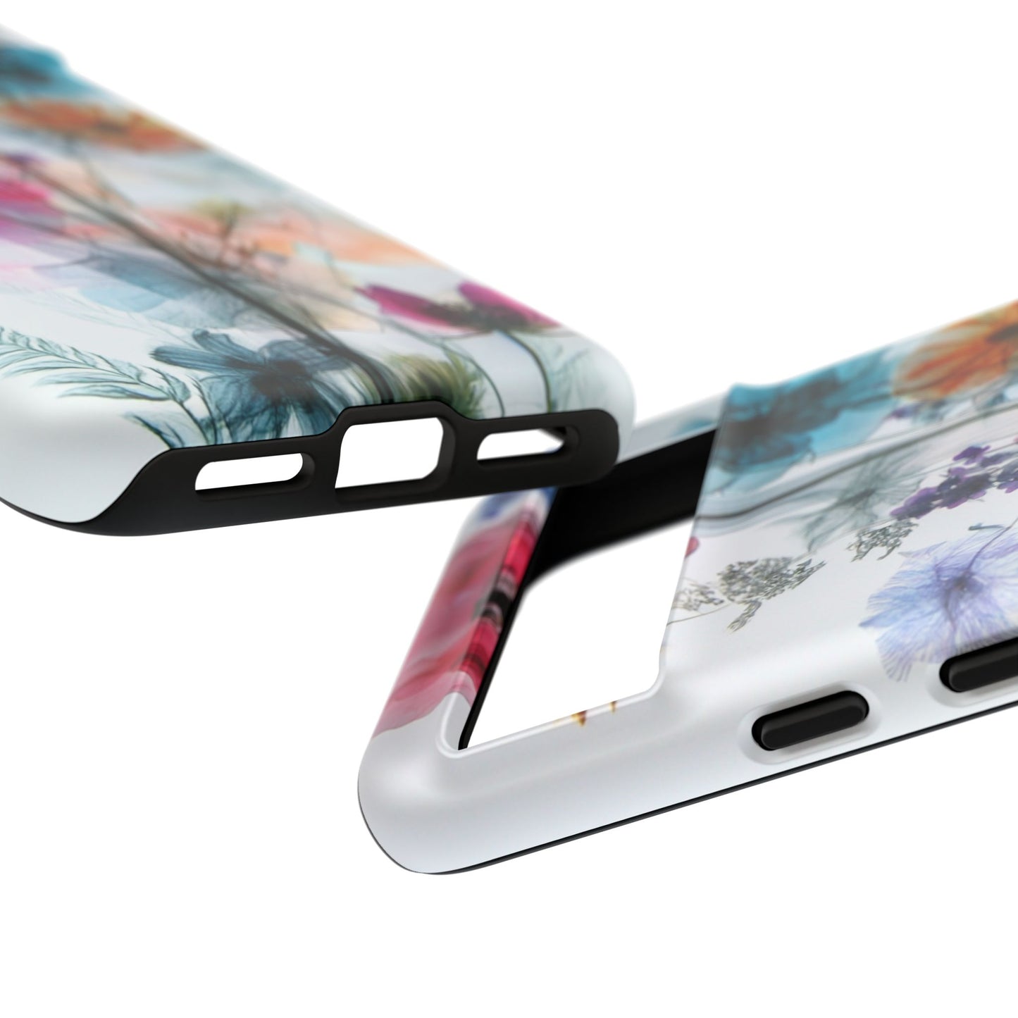 X-Ray Wildflower Phone Tough Cases, iPhone, Google Pixel, Samsung Galaxy