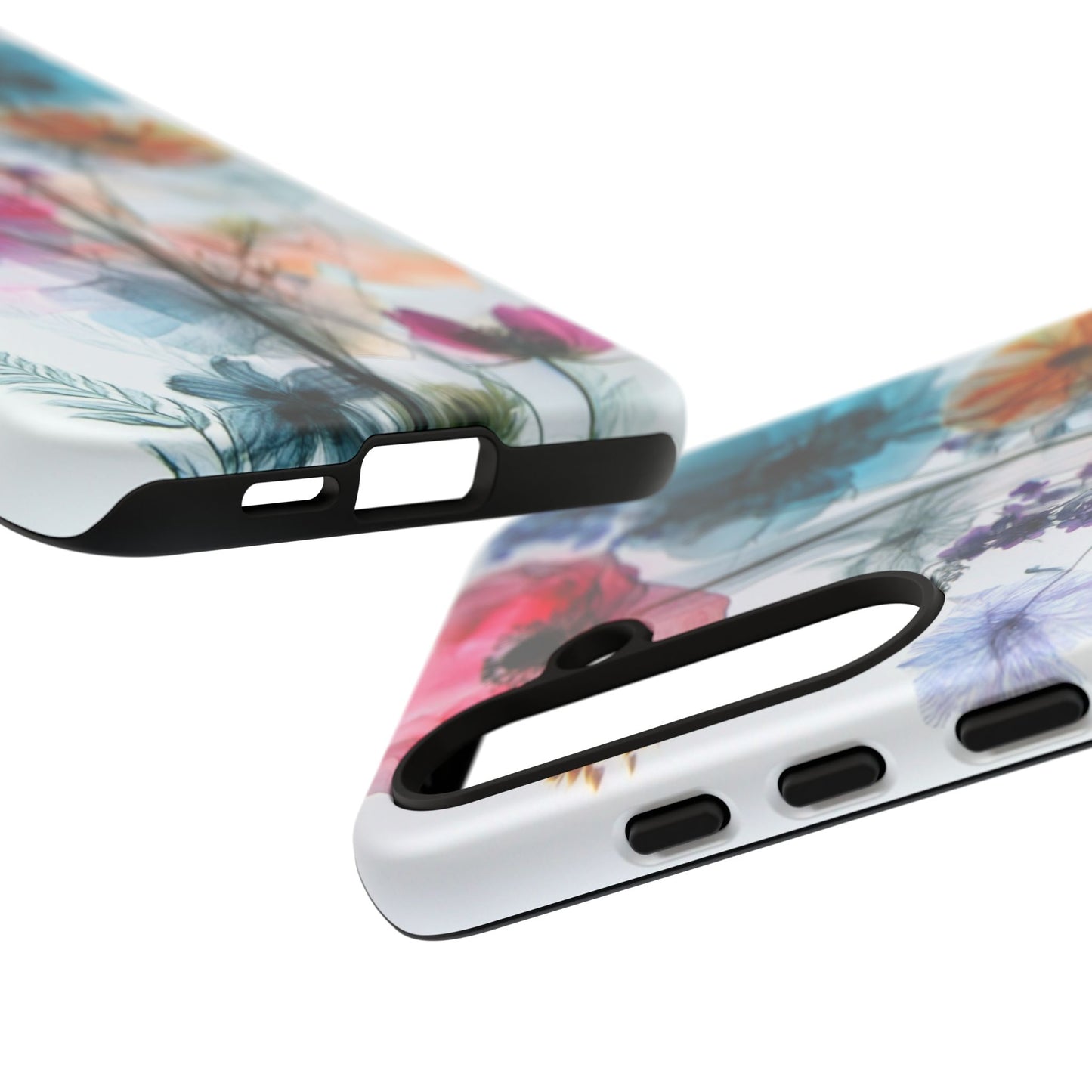 X-Ray Wildflower Phone Tough Cases, iPhone, Google Pixel, Samsung Galaxy