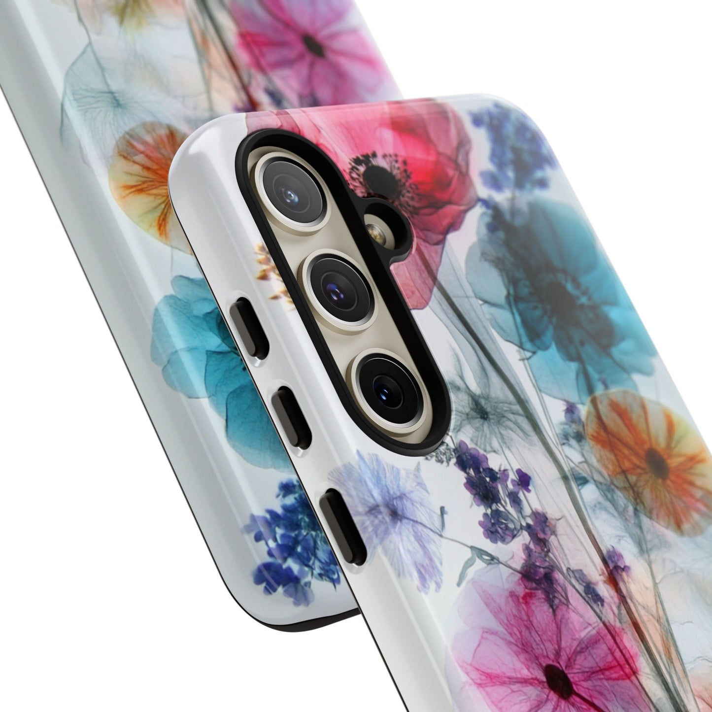 X-Ray Wildflower Phone Tough Cases, iPhone, Google Pixel, Samsung Galaxy