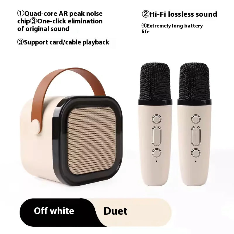 Mini Microphone & Karaoke Machine Wireless Bluetooth